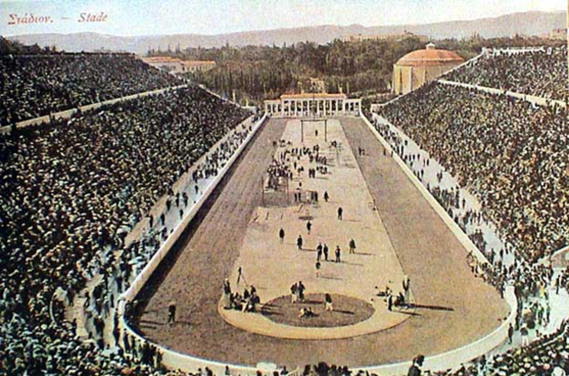 Greece, First international Olympic Games held in the modern era.