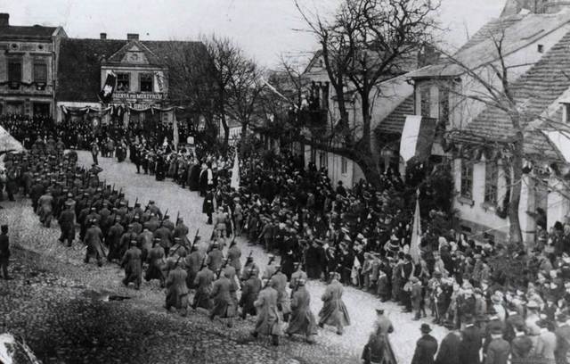 Poland, Pobiedziska,  Uprising again Germans