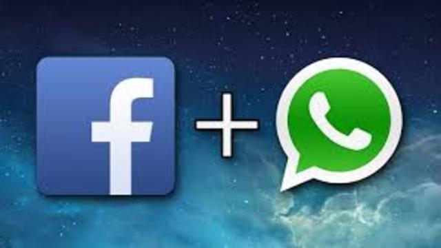 facebook + watsApp