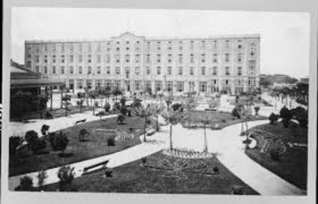 El nuevo hotel de inmigrantes de 1906