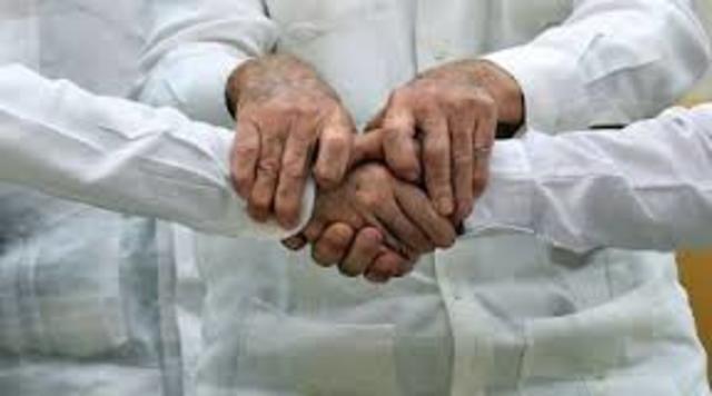 Firma acuerdo de paz Suriname