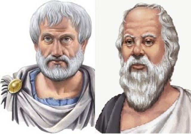 ARISTOTELES Y PLATON