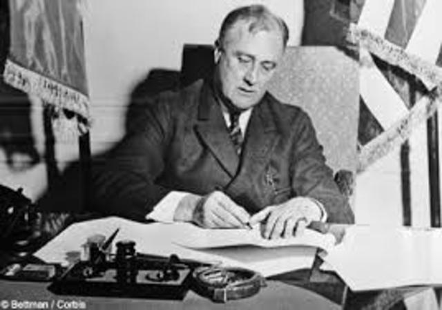 Franklin acted to restore public confidence in the nation banking system.