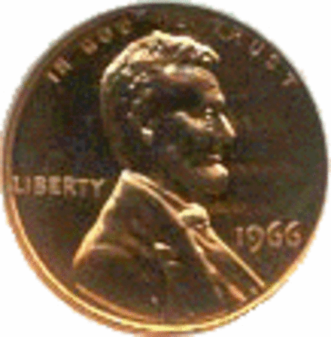 The first Lincoln penny was minted