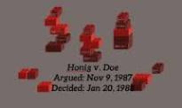 Honig Vs  Doe, 484 U.S. 305
