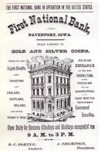 The National Bank Acts of 1863.