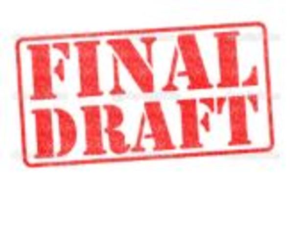 Day 23: FInal Draft Due