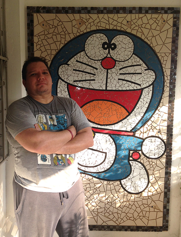 Colocado en la pared