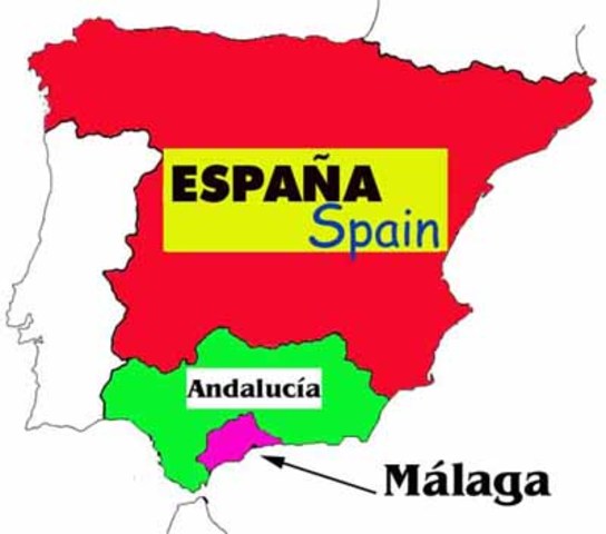 Los nacionalistas toman poder de la ciudad de Málaga.