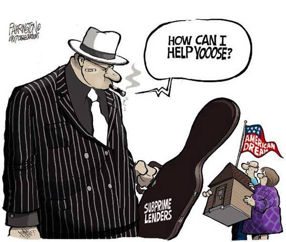 The Sub-prime Mortgage Collapse.