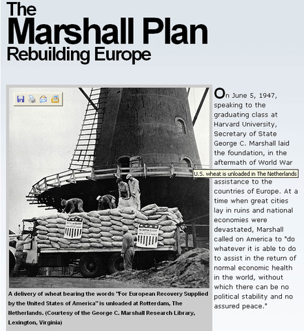 The Marshall Plan