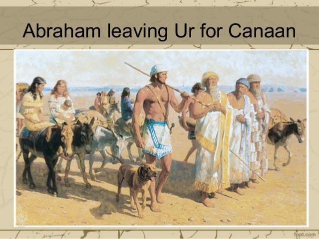 Jews leave Canaan