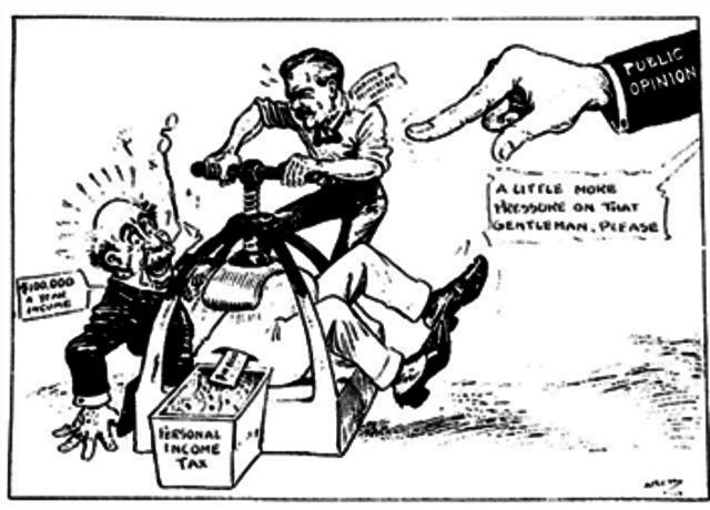 $  Canada went $1.2 billion dollars in debt (over $26 billion in 2016 inflation adjusted dollars) and introduced taxes