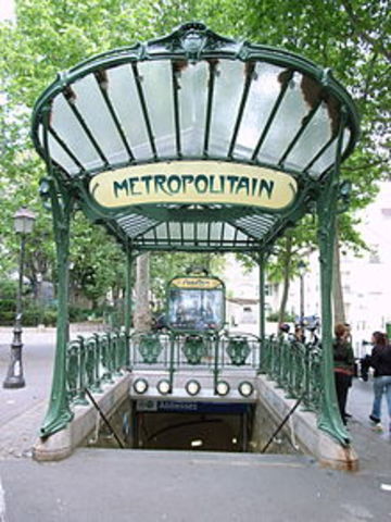 Estaciones de Metro Parisinas
