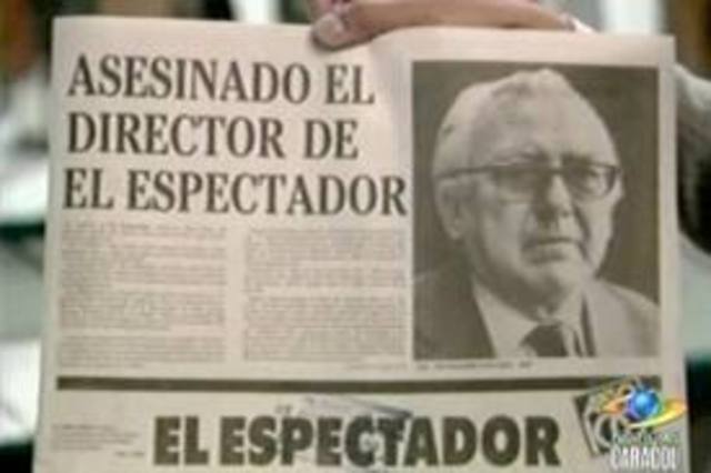 Asesinado el director del tiempo Guillermo Cano