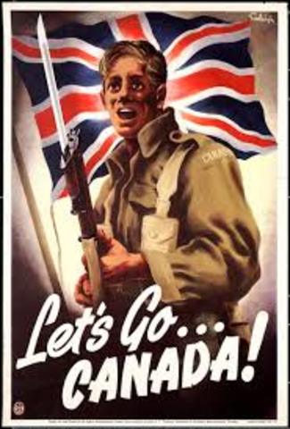 Canada Joins the war