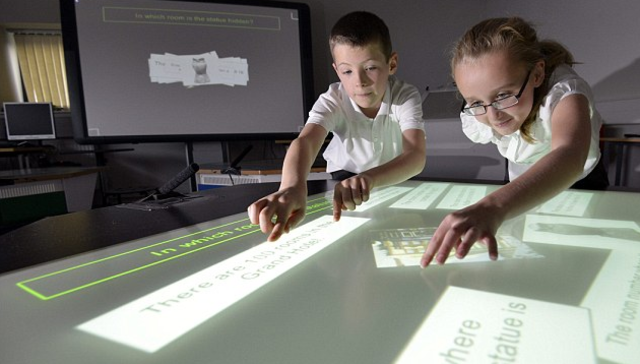 Organization of Educational Services not by grade,  but by students forming interest-based peer groups, engaging in specialized learning.