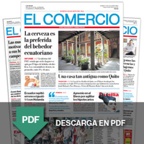 Primera edición digital de EL Comercio