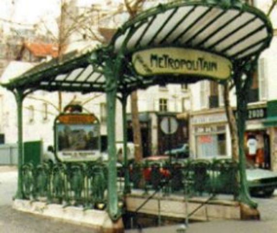 Estaciones del metro - Hector Guimard