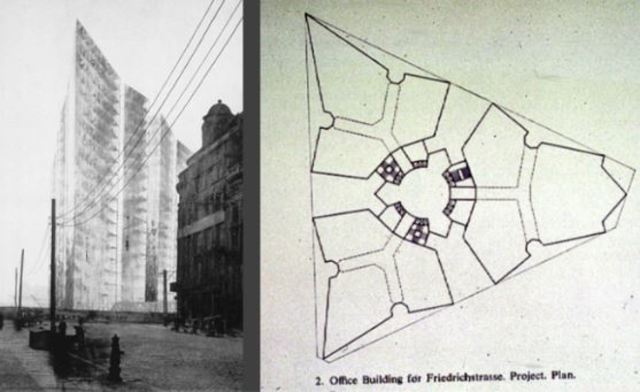 Friedrichtrasse Office Building - Mies Van Der Rohe