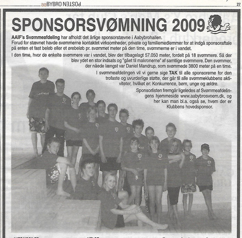 Sponsorsvømning