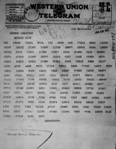 Zimmerman Telegram