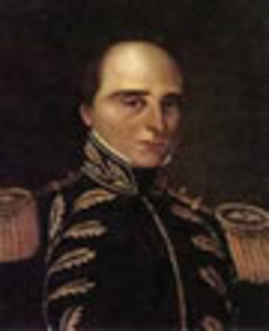 Presidente de la Gran Colombia: Rafael José Urdaneta