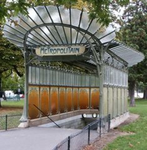 Estaciones de metro parisinas