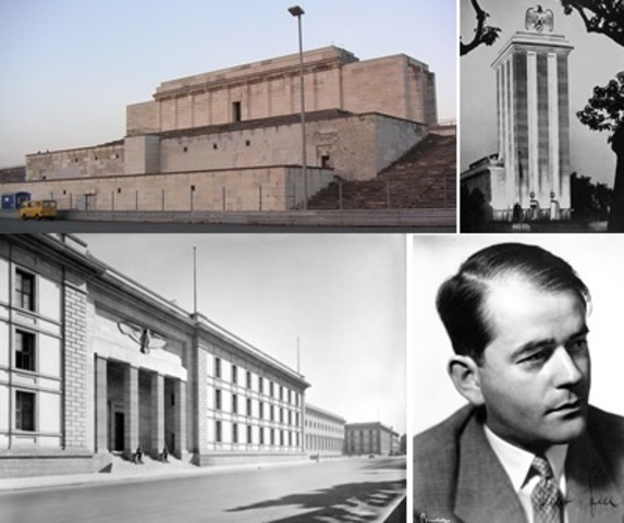 Campo zeppelin, Pabellon aleman y Cansilleria Reichsicanzel