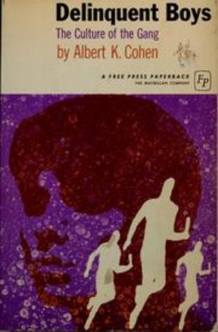 Delinquent Boys: the Culture of the Gang - Albert Cohen