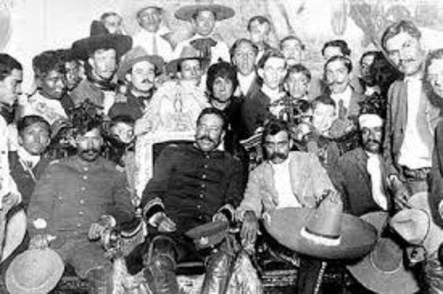 What happend in the Mexican Revolution
