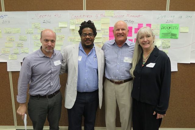 Moonshot Community Visioning Summit held at new SDIRC office, led by Heidi Guber, with Kurt Wootton and Don King, Creative Director and Event Producer