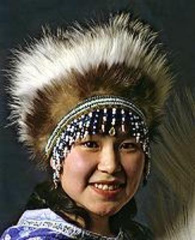 Eskimo Headdress (Inuit, Aleut, Yupik)