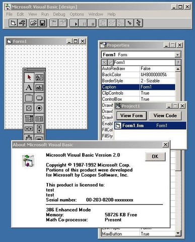 Visual Basic 2.0