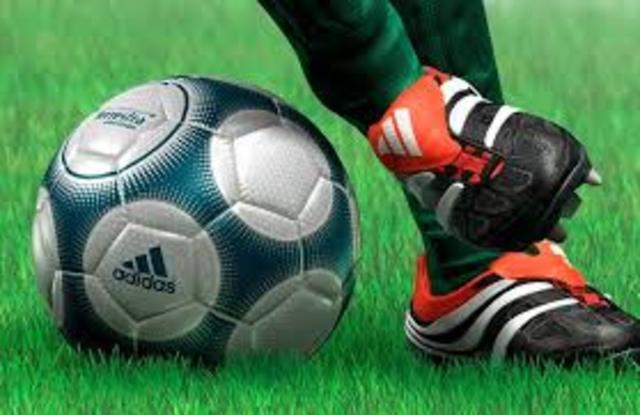 el primer día que jugué futbol