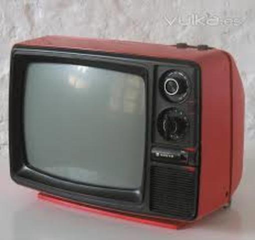 primer tv a color en 1957