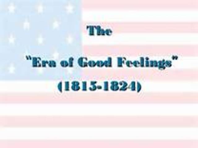 "The Era of Good Feelings"