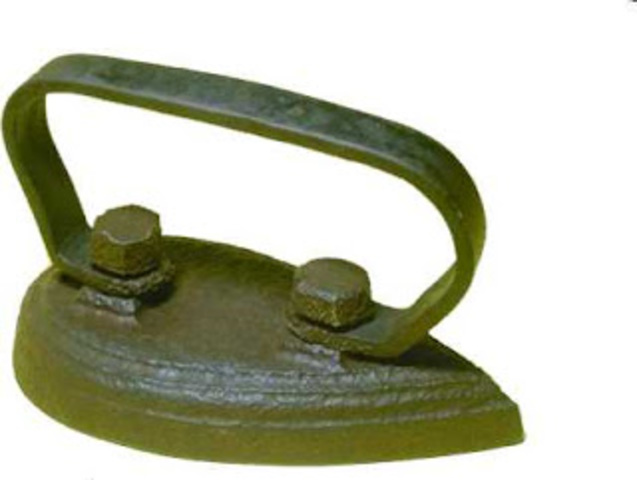 la plancha de hierro