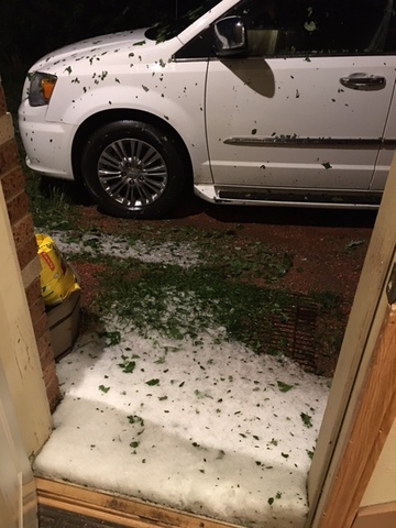 Hail storm