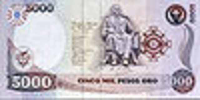 5000 Pesos oro