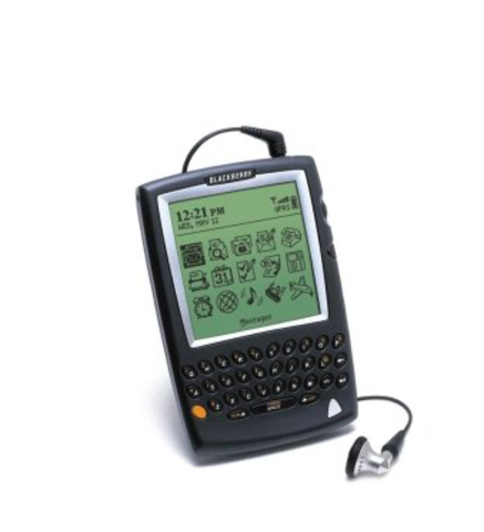 The first blackberry phone