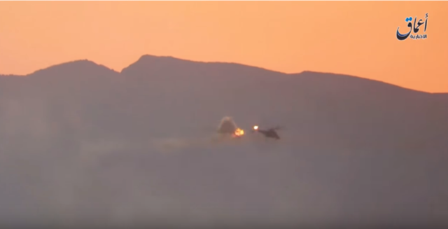Islamic State shoots down Russian helicopter