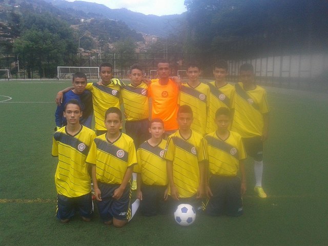 nuestro primer equipo de futbol