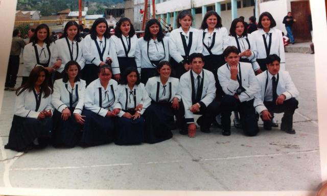 Mi graduación del colegio.