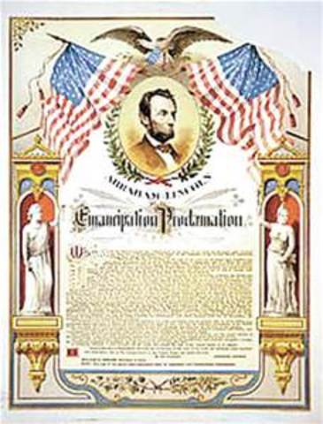 The "Emancipation Proclamation"