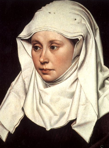 RETRATO DE UNA MUJER. Robert Campin