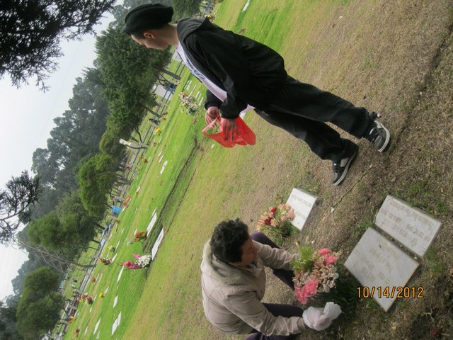 Visita sementerio :c