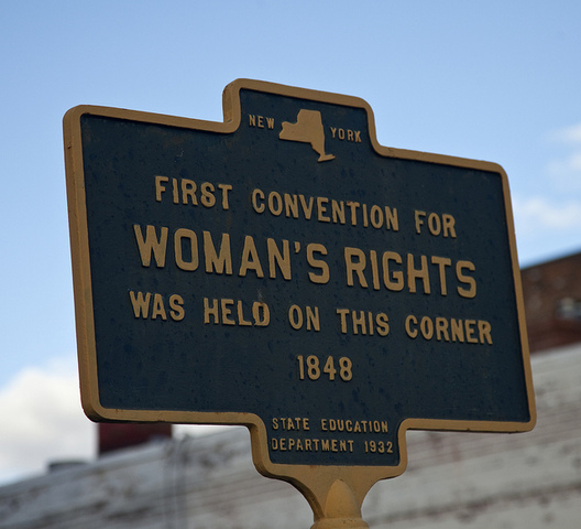 First Women's Rights Convention Held in Seneca Falls, New York