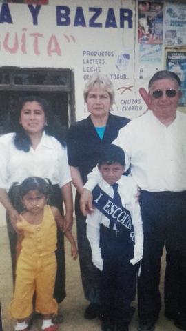 Acompañando a mi hermano