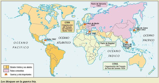 BLOQUES GUERRA FRIA